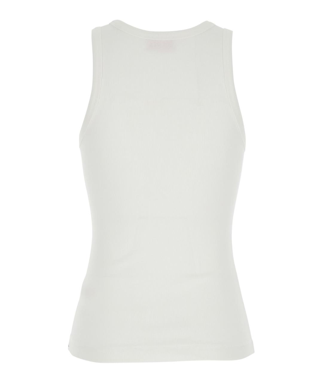 DIESEL Белая хлопковая майка, фото 2