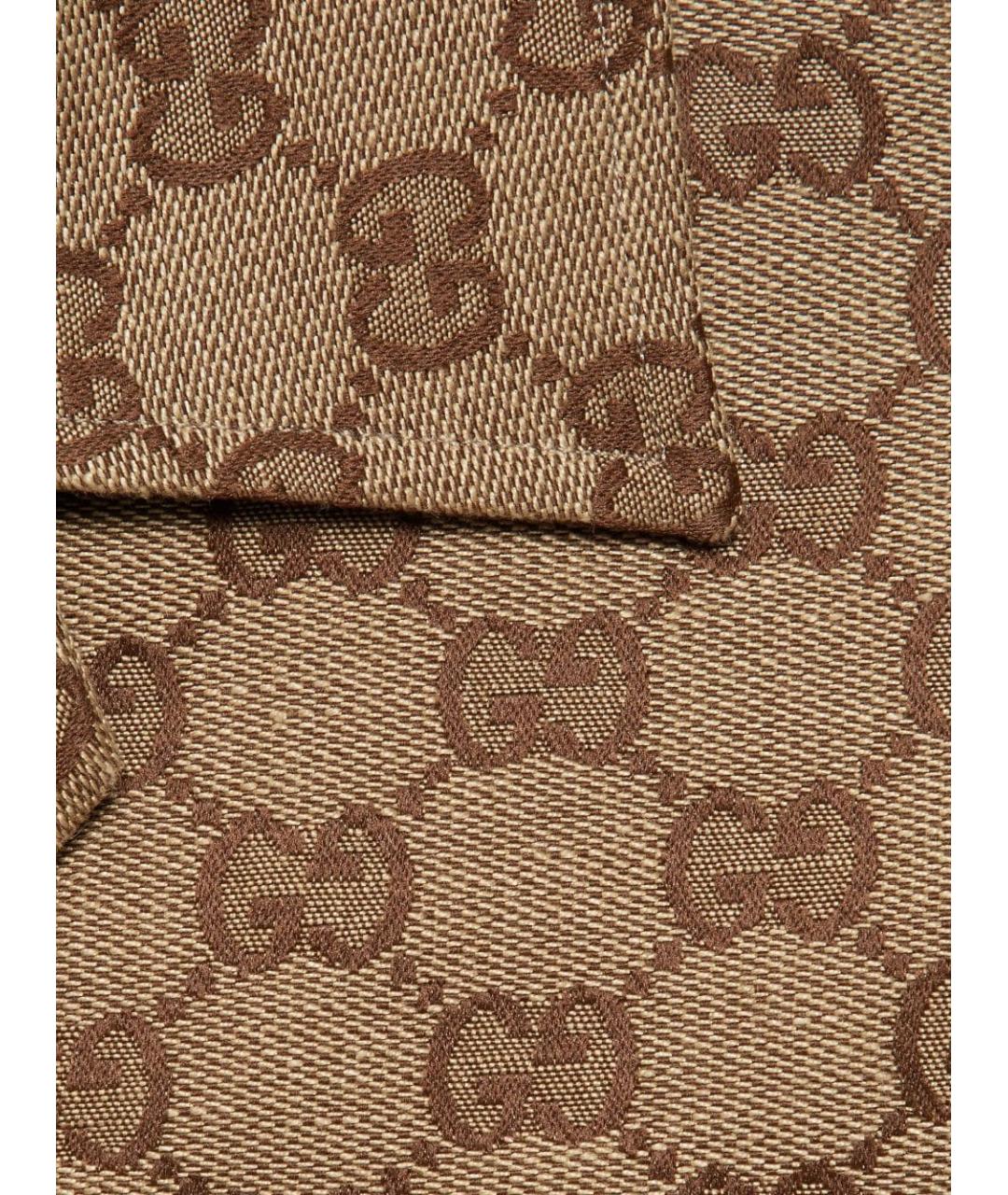 GUCCI Бежевая льняная кэжуал рубашка, фото 2