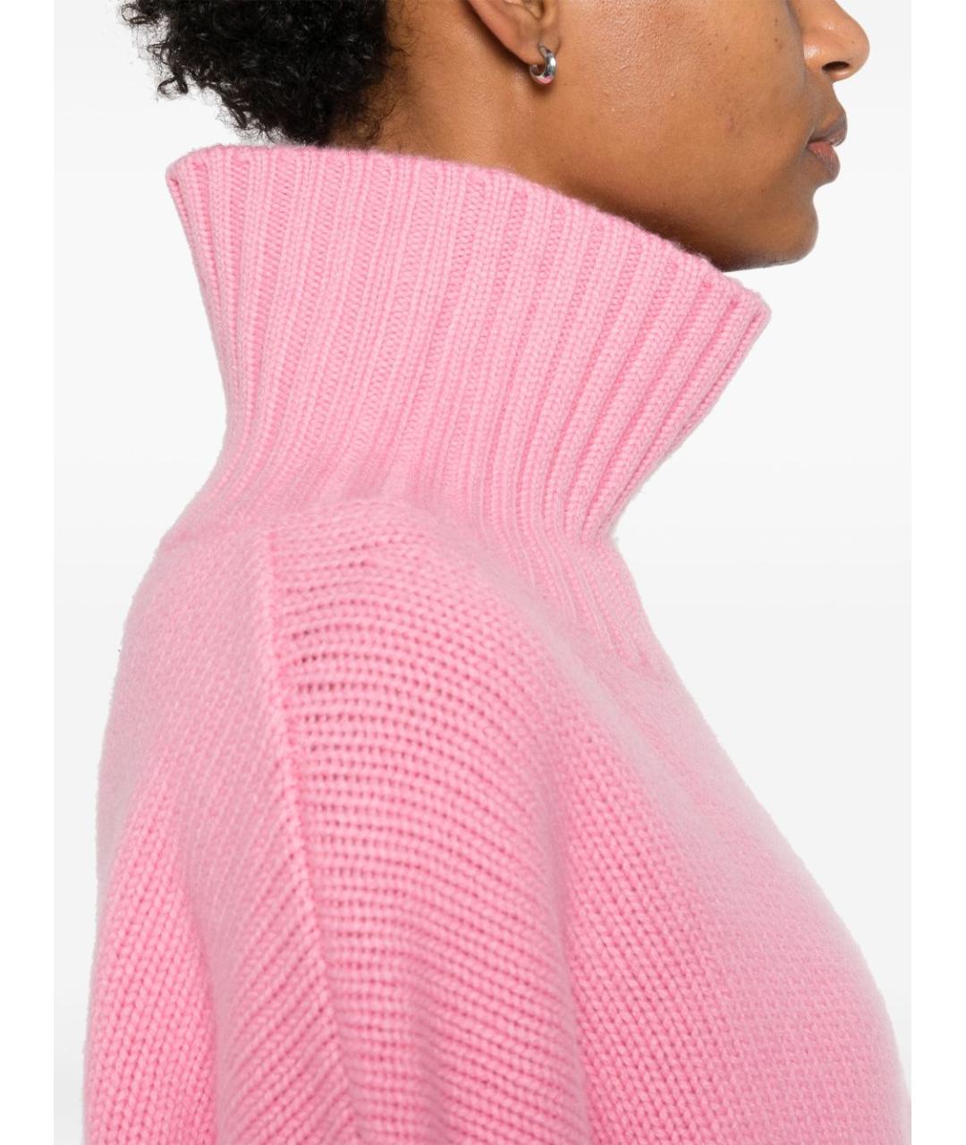 SOFT GOAT Розовый кашемировый джемпер / свитер, фото 2