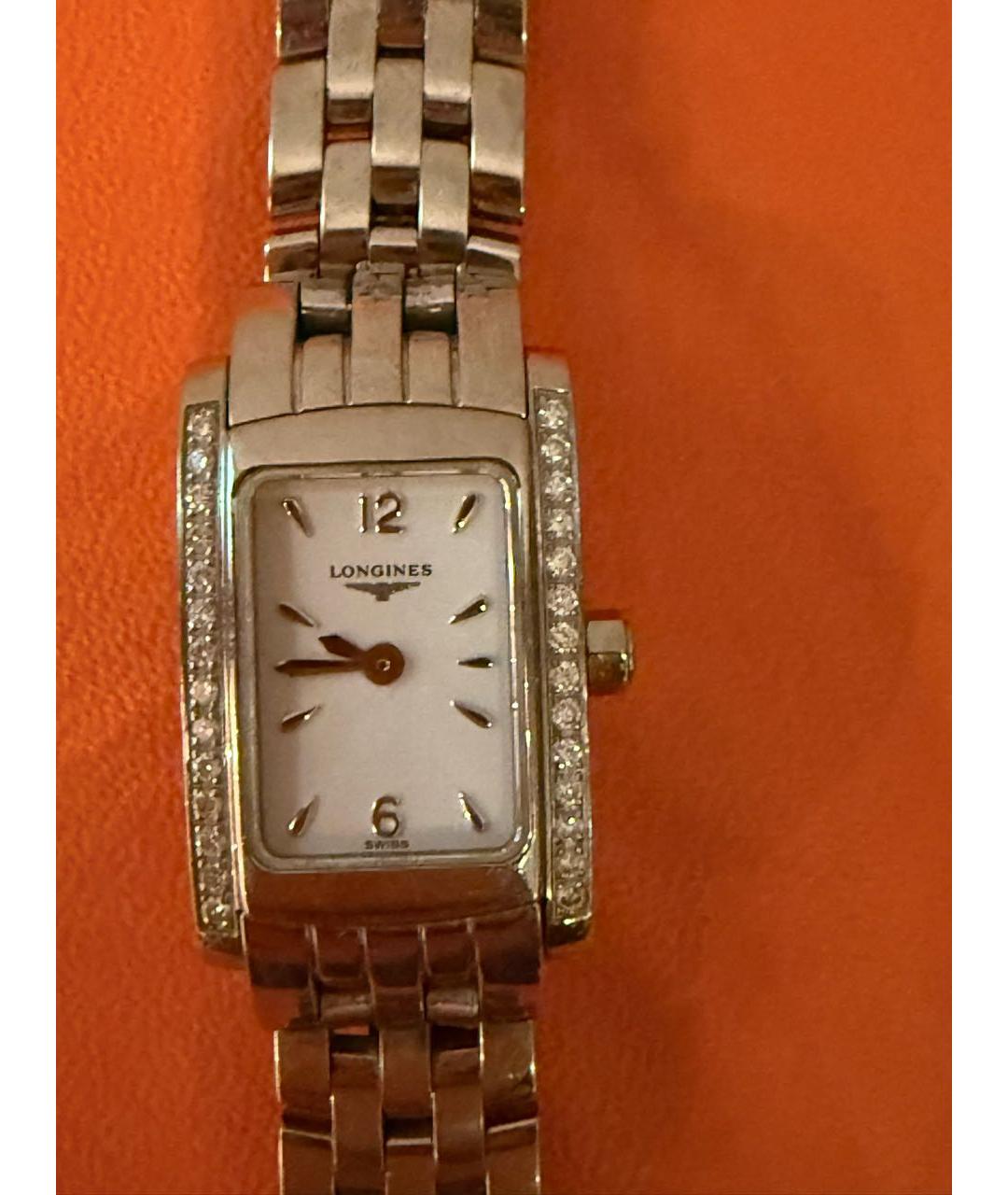 LONGINES Серебряные металлические часы, фото 5