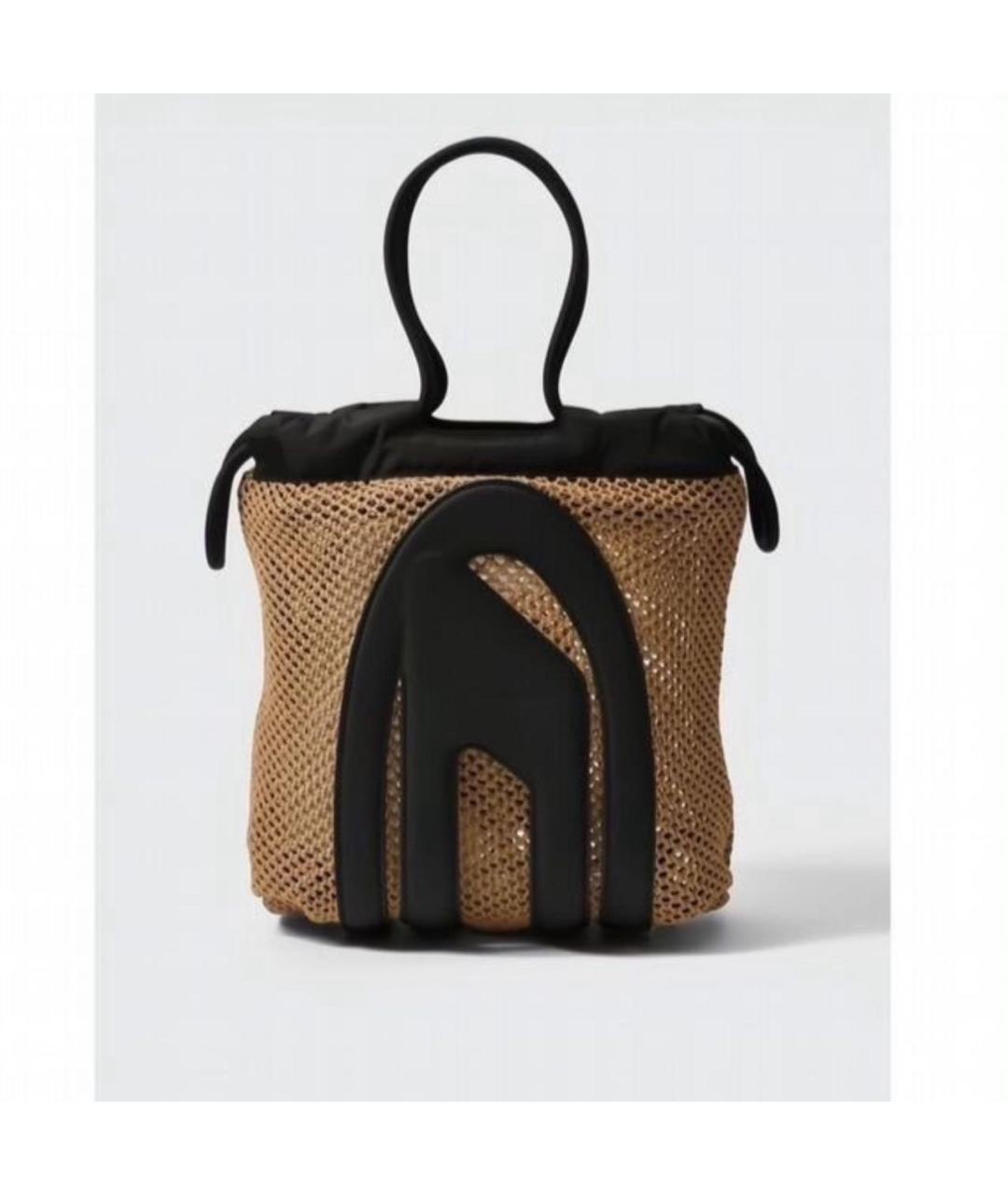 DIESEL Бежевая пелетеная сумка тоут, фото 5