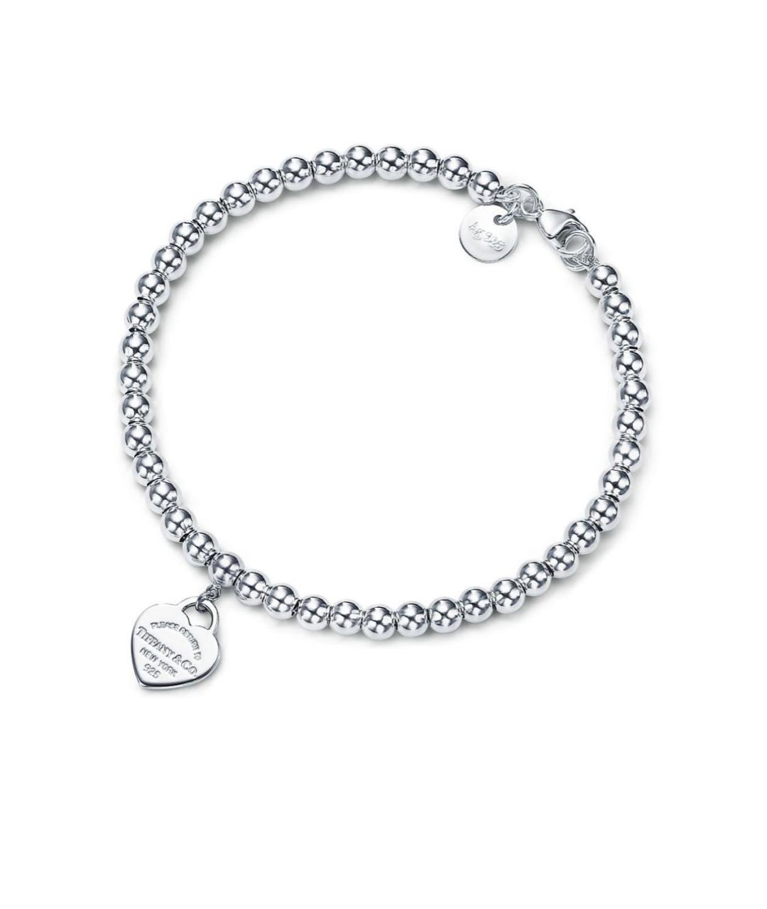 TIFFANY&CO Серебрянный серебряный браслет, фото 1