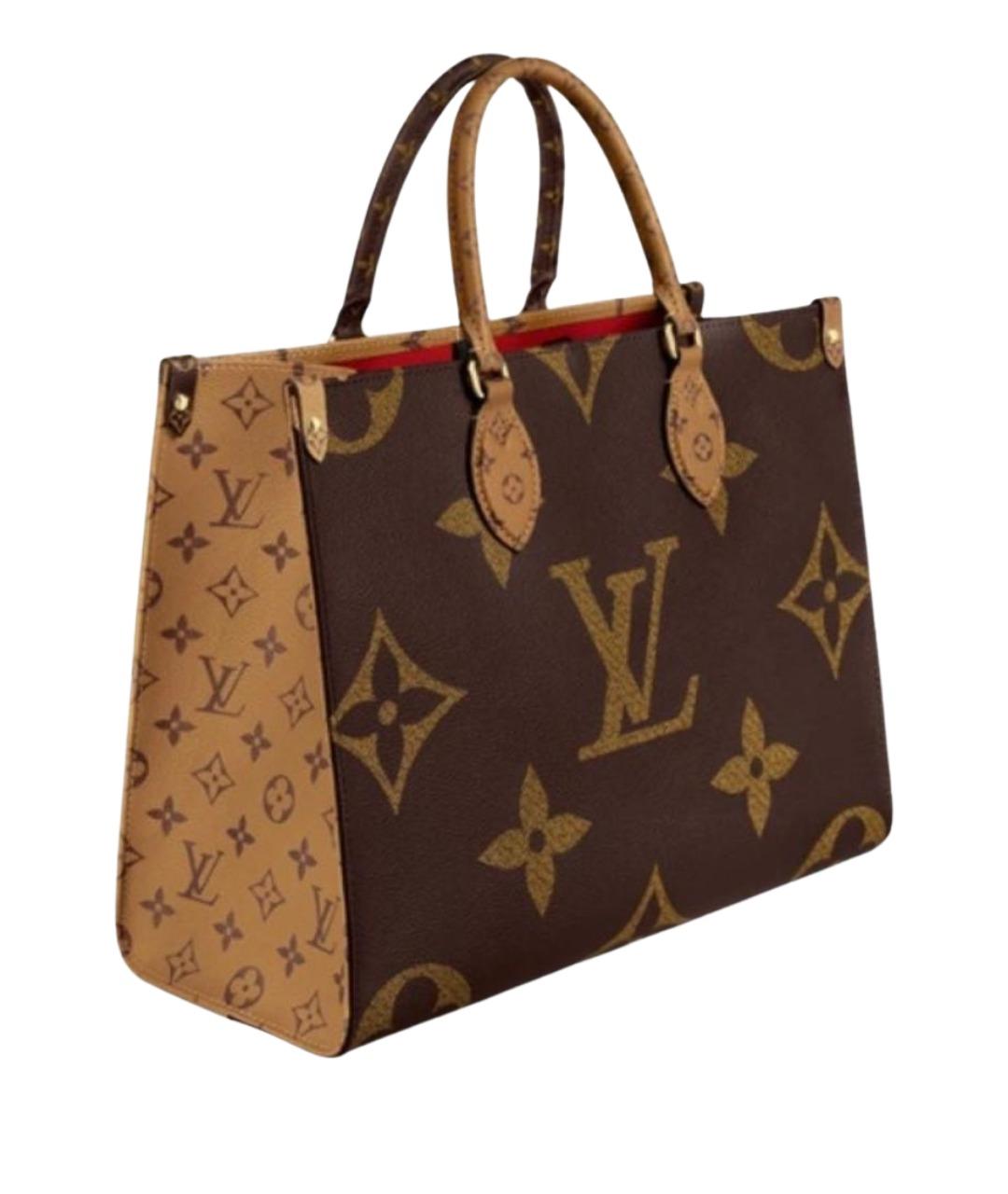 LOUIS VUITTON Коричневая сумка тоут, фото 1