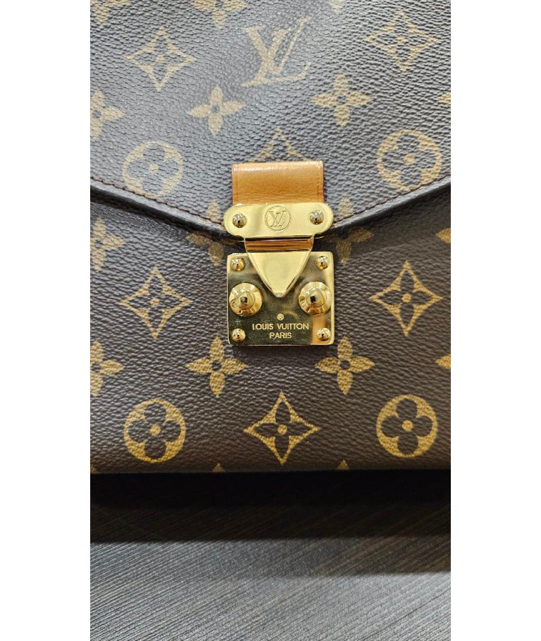 LOUIS VUITTON Коричневая сумка через плечо, фото 8