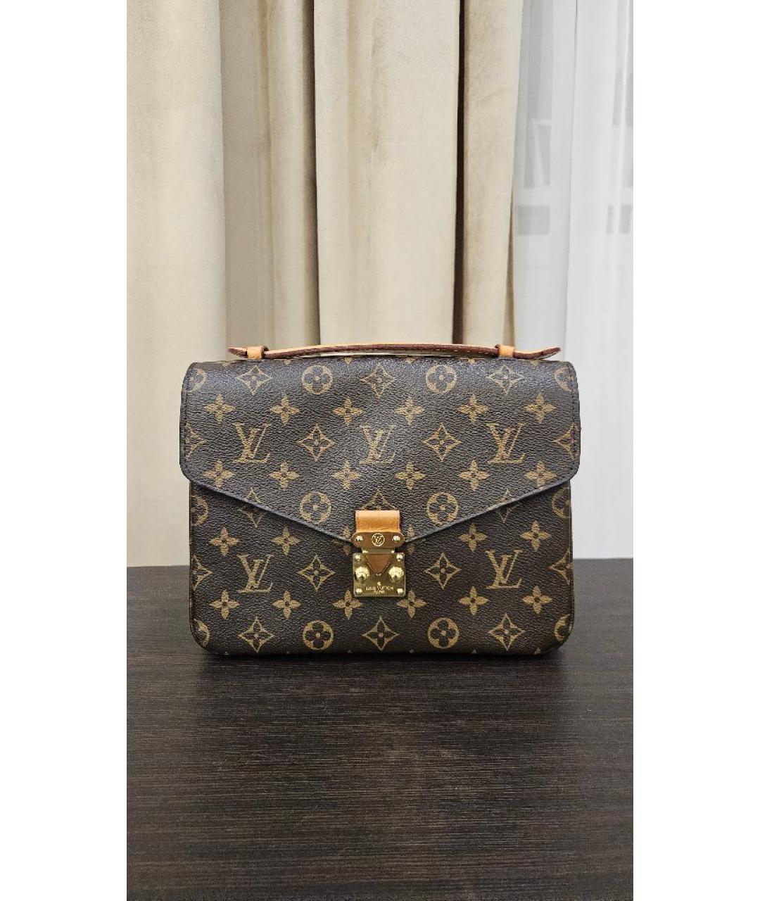 LOUIS VUITTON Коричневая сумка через плечо, фото 10