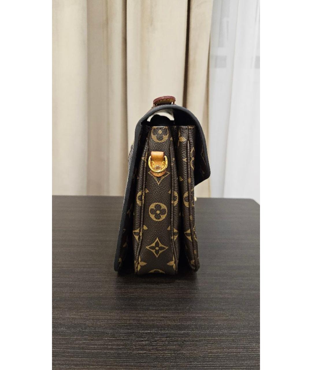 LOUIS VUITTON Коричневая сумка через плечо, фото 3
