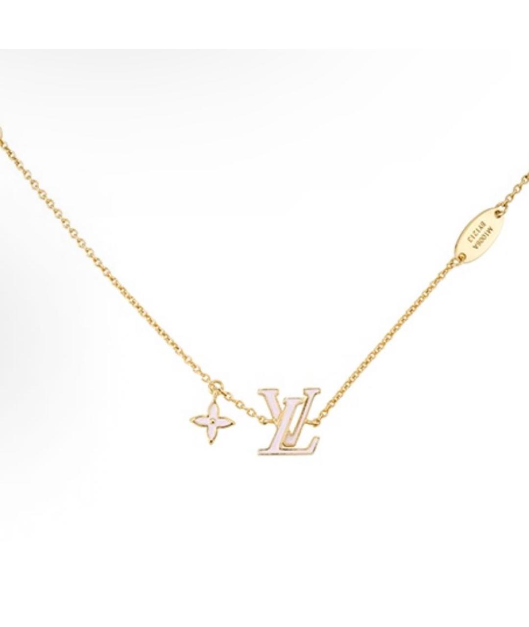 LOUIS VUITTON Золотой металлический браслет, фото 2