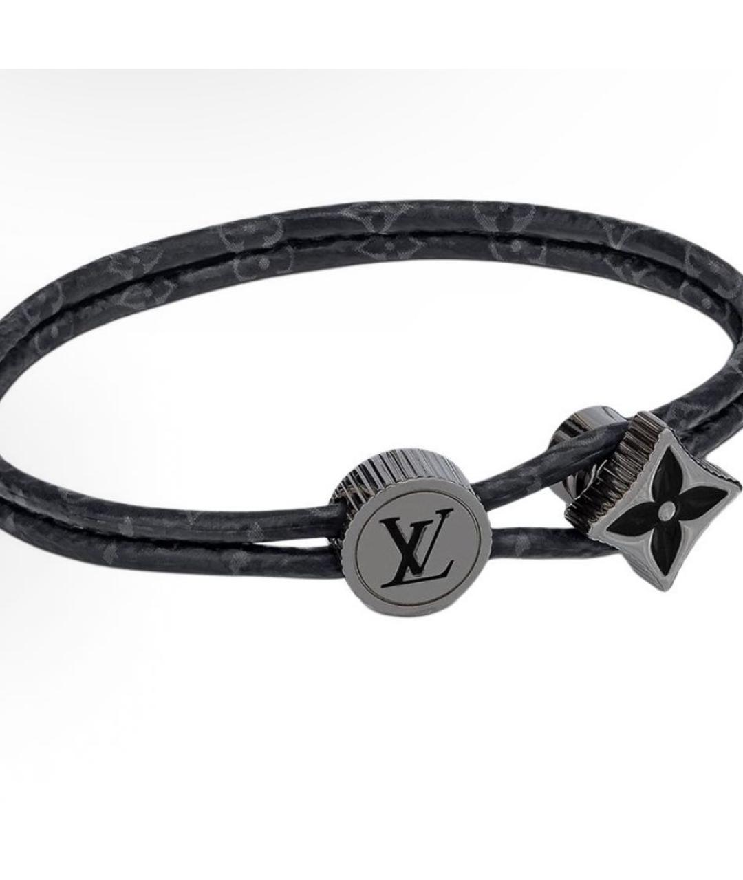 LOUIS VUITTON Черный браслет, фото 2