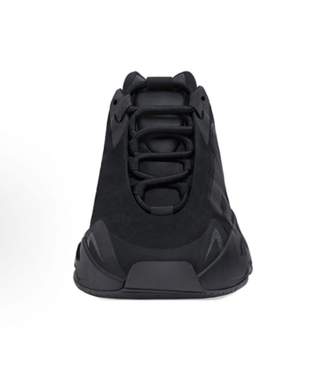 ADIDAS YEEZY Черные синтетические низкие кроссовки / кеды, фото 5