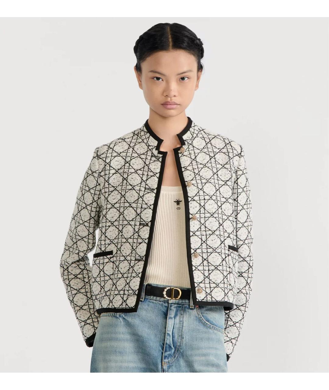 CHRISTIAN DIOR Черный кожаный ремень, фото 2