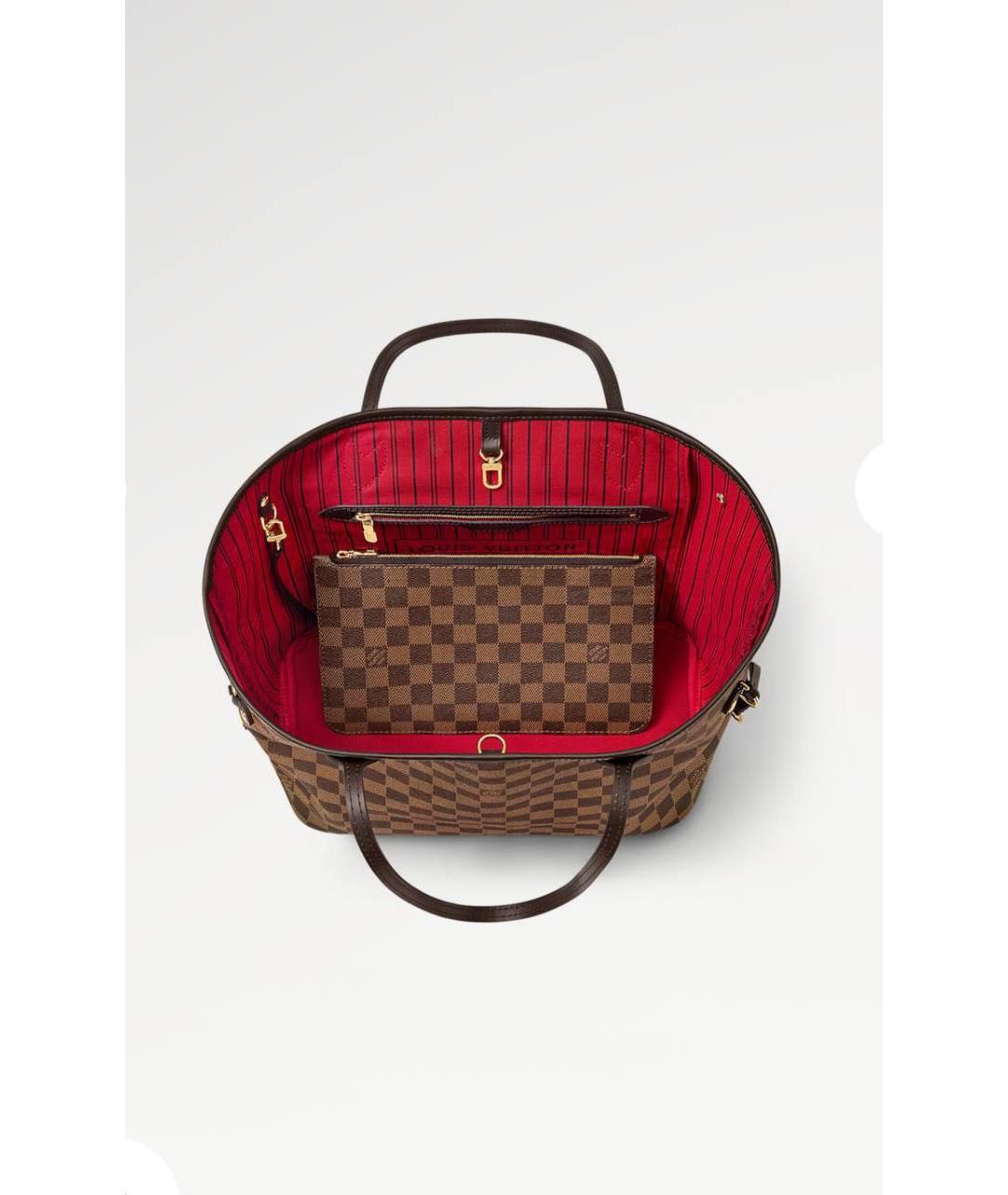 LOUIS VUITTON Коричневая сумка тоут, фото 2