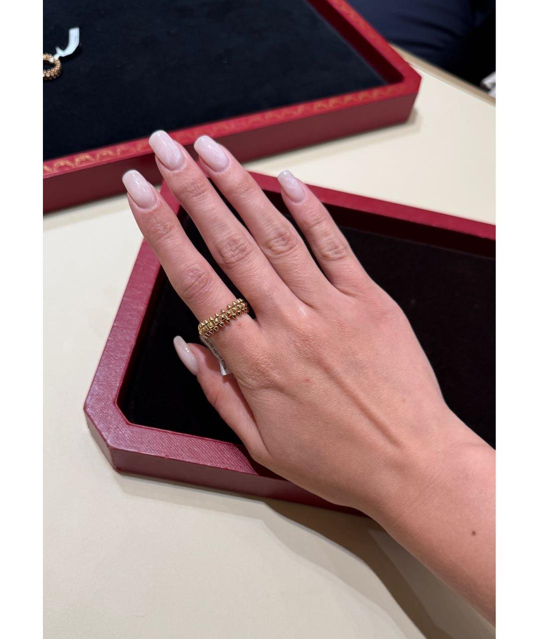 CARTIER Золотое кольцо из розового золота, фото 4