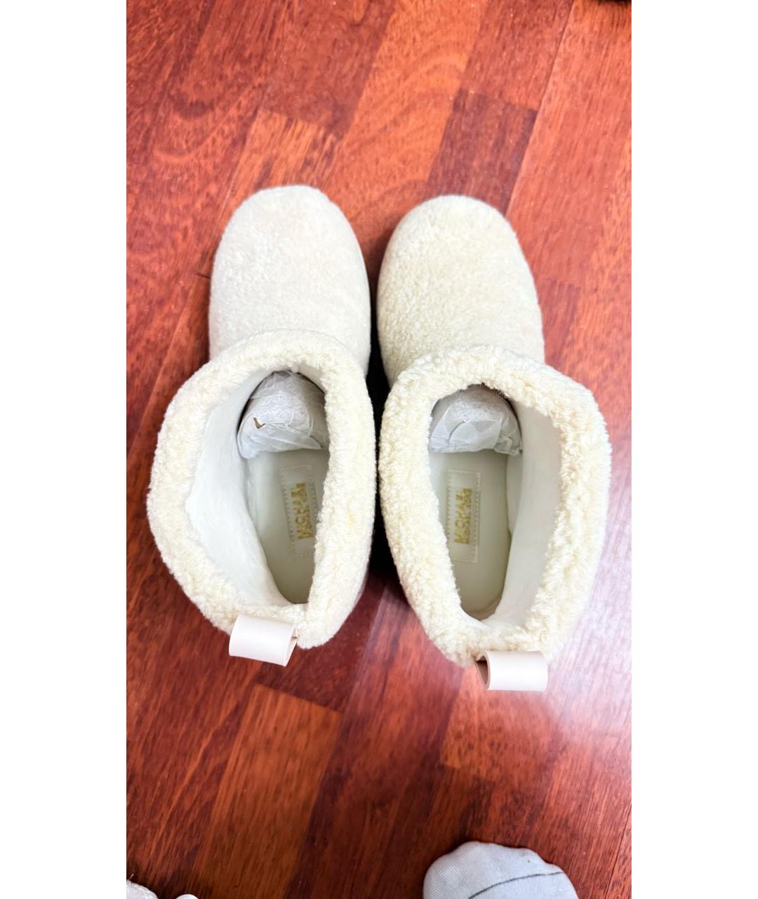 MICHAEL KORS Бежевые ботинки, фото 3