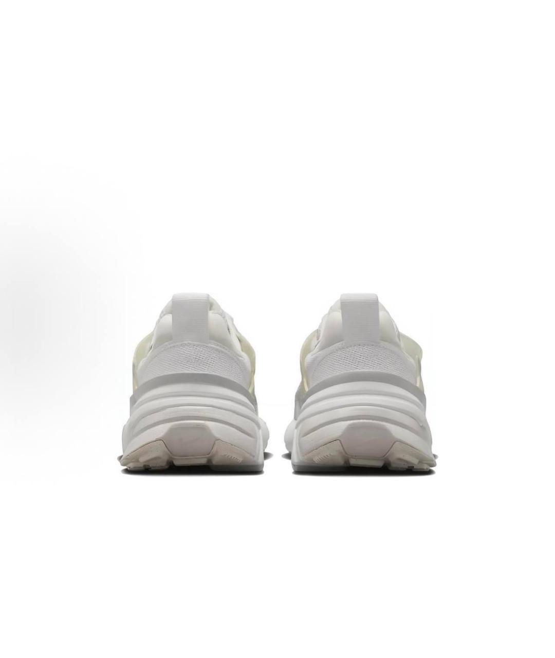 NIKE Серебряные кожаные кроссовки, фото 4