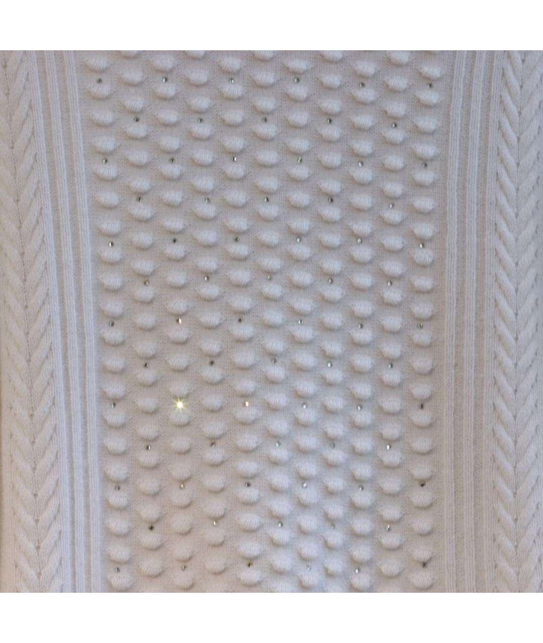 MAX MARA STUDIO Белый шерстяной джемпер / свитер, фото 6