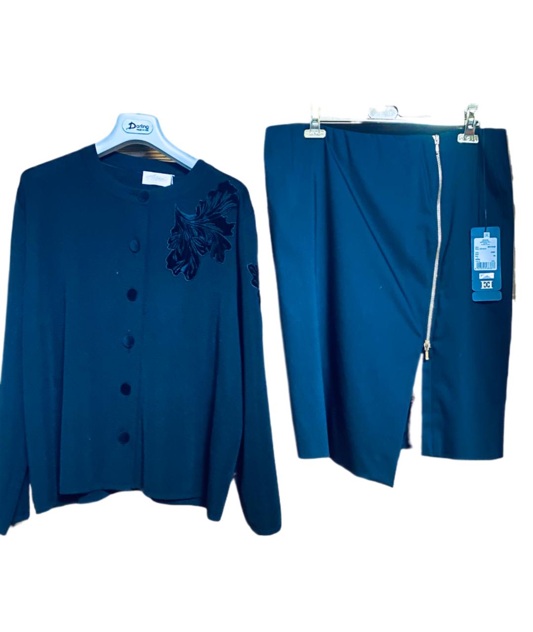 ESCADA Черный шерстяной костюм с юбками, фото 10