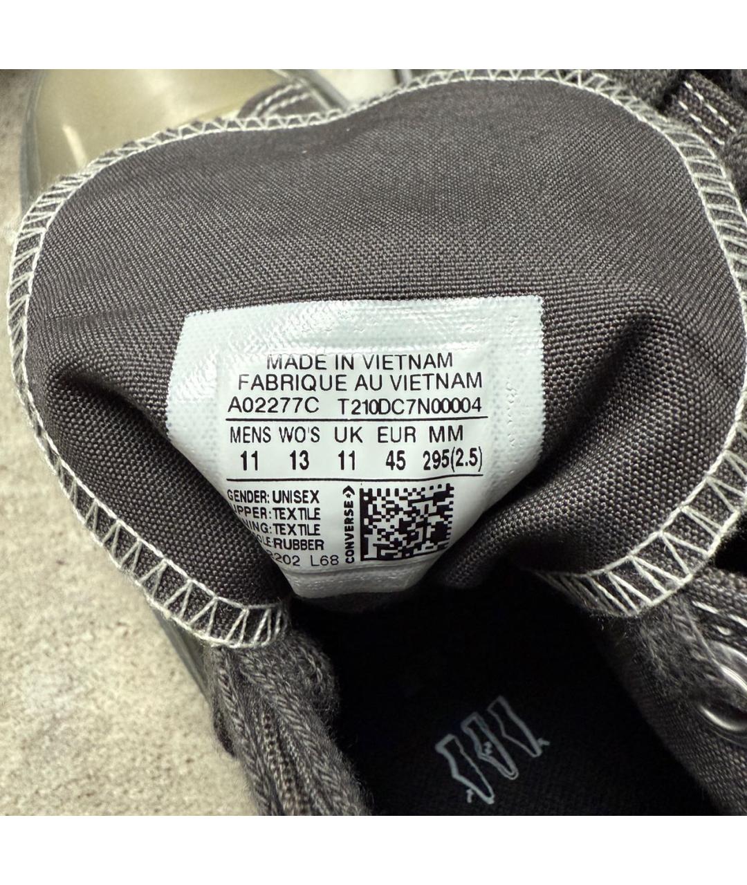 A-COLD-WALL* Черные высокие кроссовки / кеды, фото 3