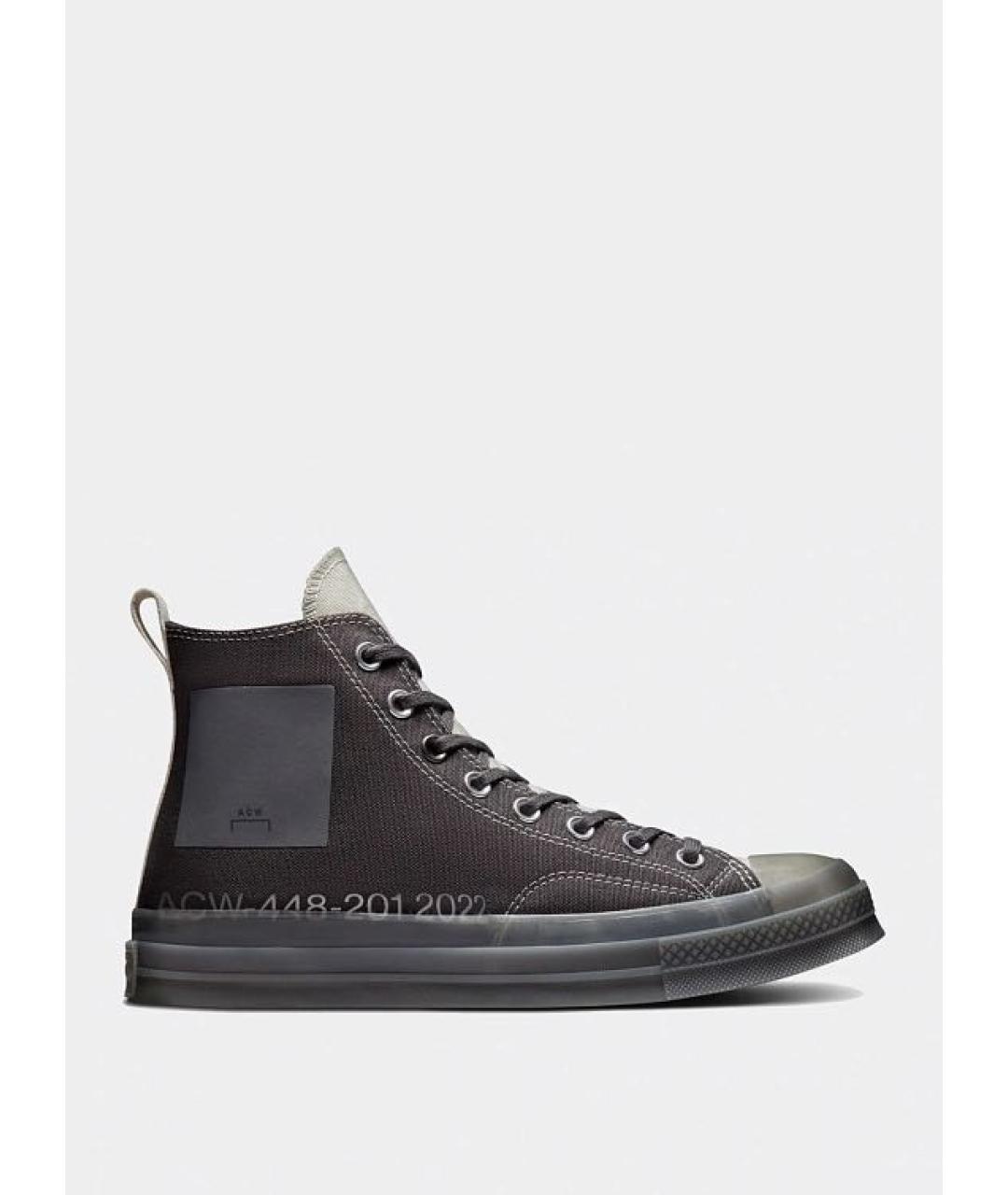 A-COLD-WALL* Черные высокие кроссовки / кеды, фото 6