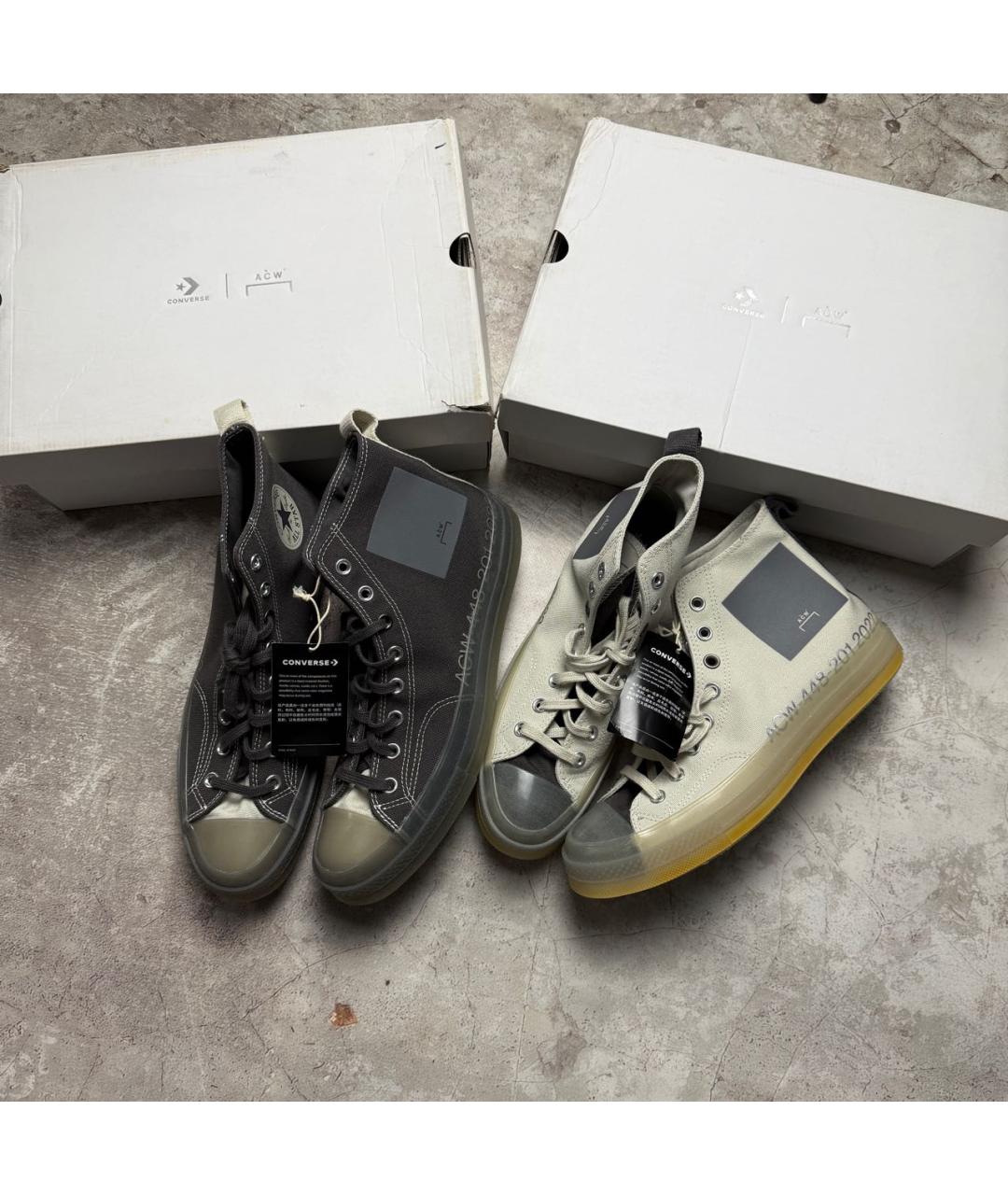 A-COLD-WALL* Черные высокие кроссовки / кеды, фото 2
