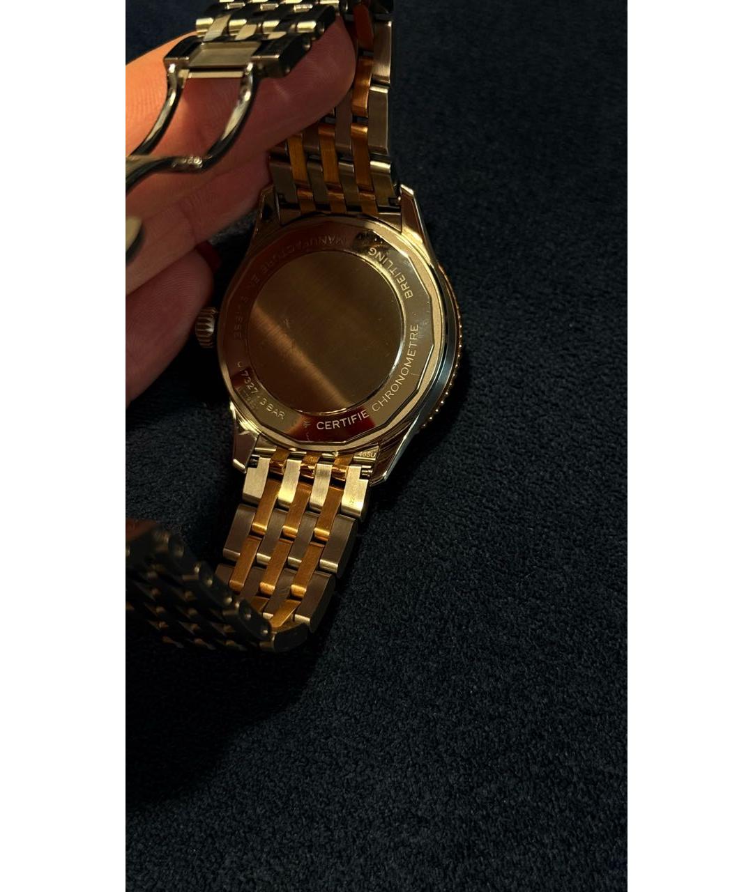 BREITLING Золотые часы из розового золота, фото 2