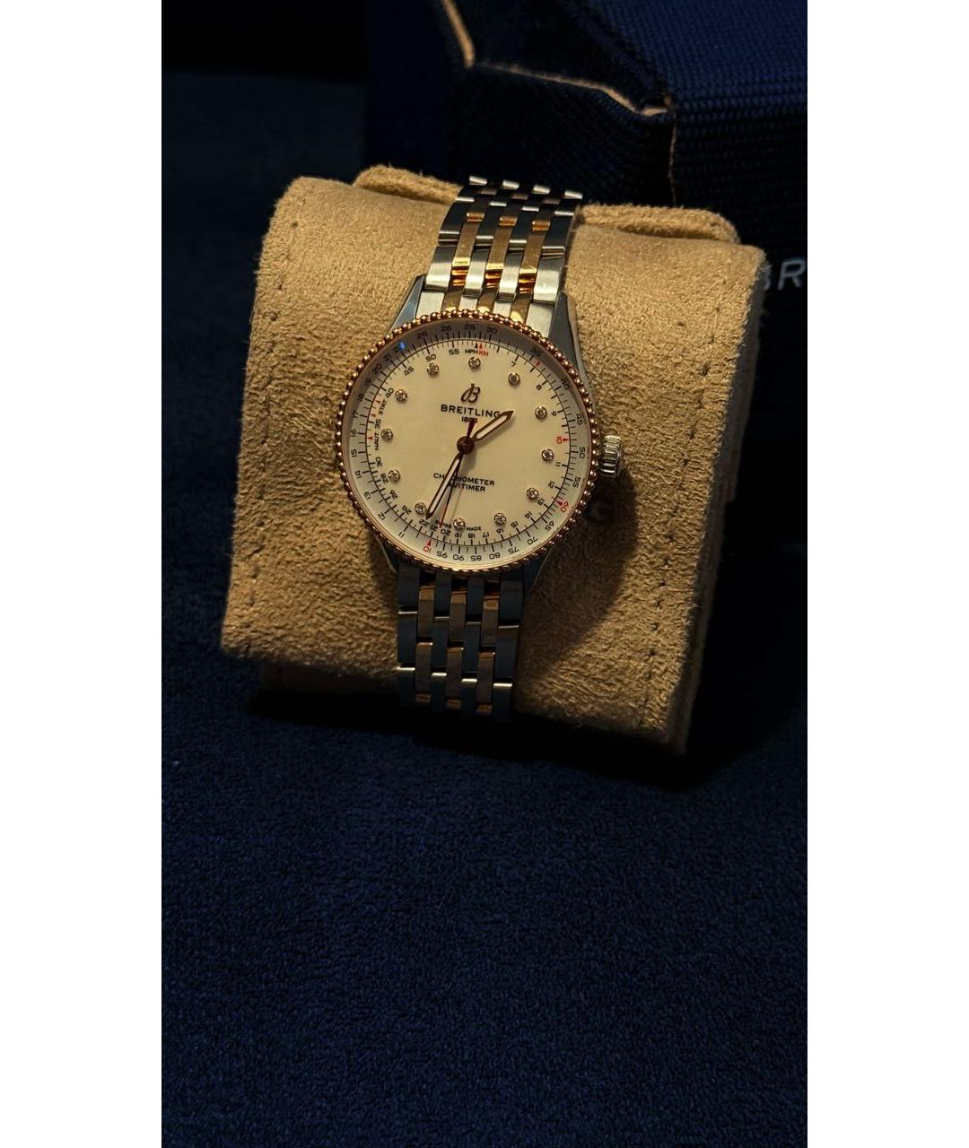 BREITLING Золотые часы из розового золота, фото 8