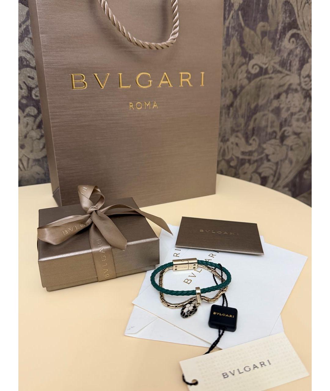BVLGARI Зеленый браслет, фото 2