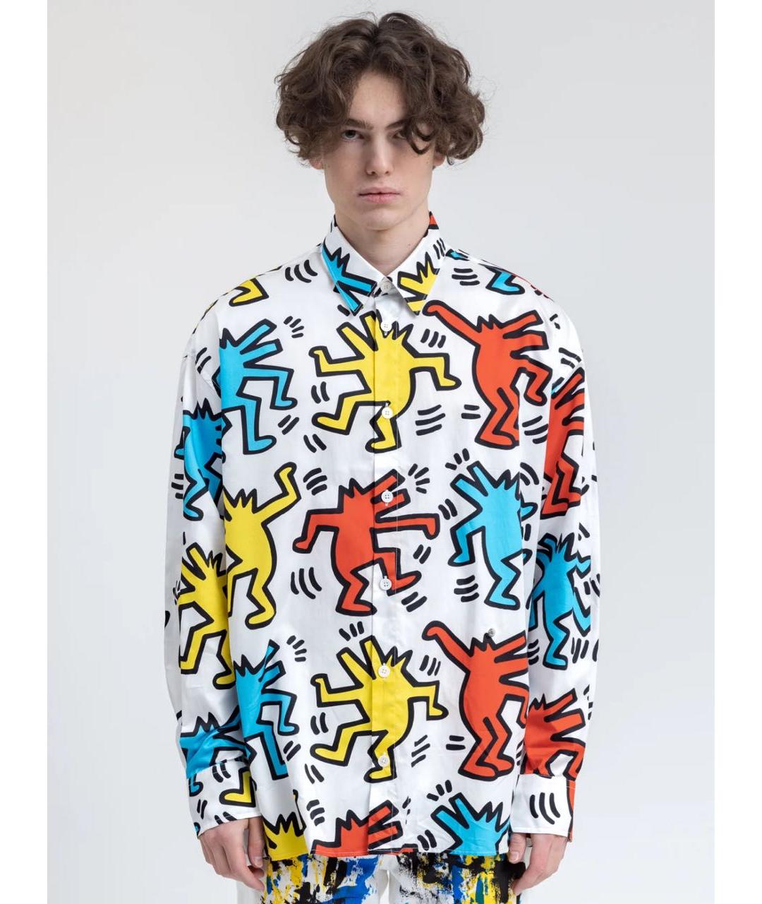 ETUDES Белая хлопковая кэжуал рубашка, фото 7