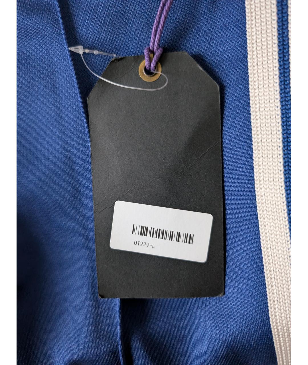 NEEDLES Синие полиэстеровые повседневные брюки, фото 5