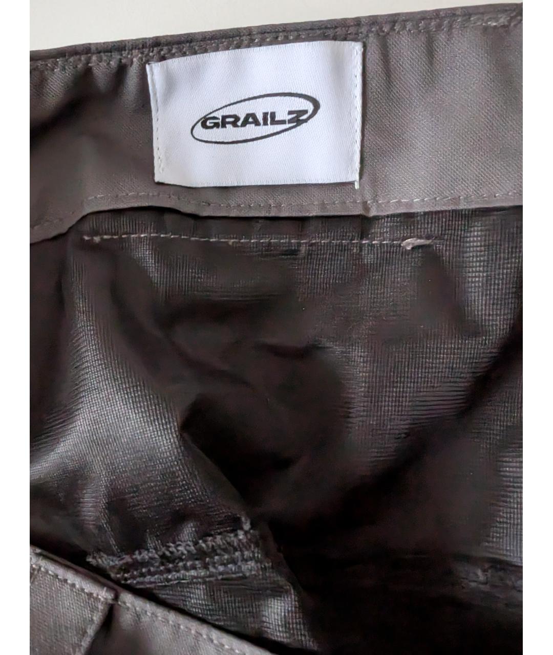 GRAILZ PROJECT G/R Серые полиэстеровые повседневные брюки, фото 7