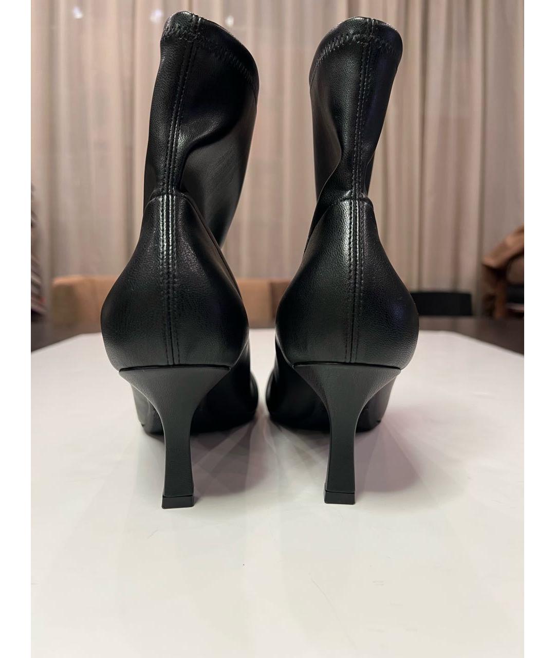 CASADEI Черные кожаные ботильоны, фото 4