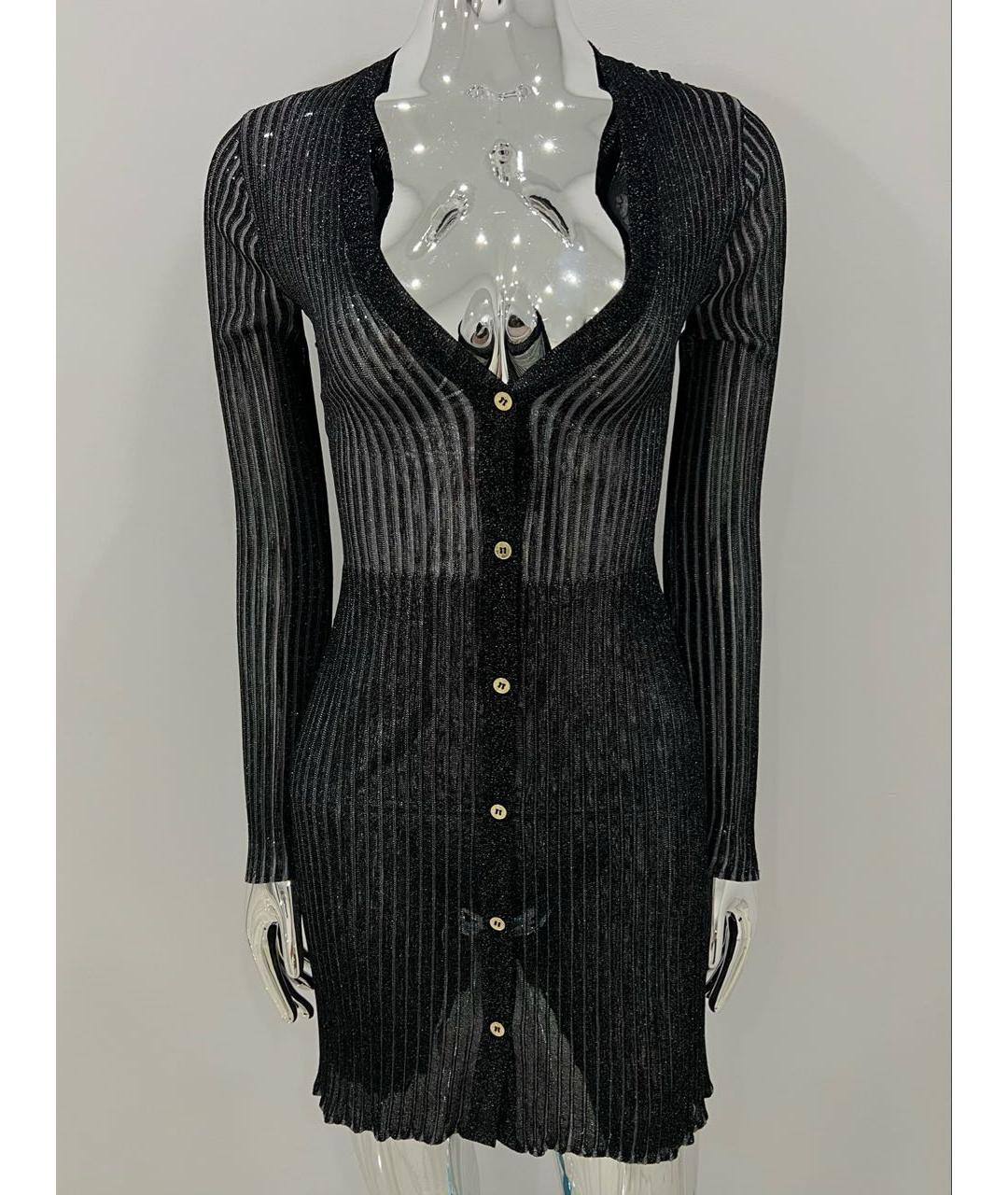 VERSACE COLLECTION Черное платье, фото 9