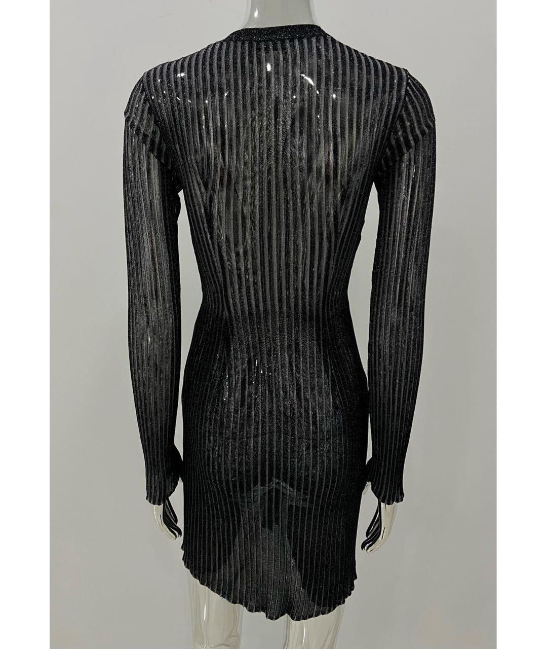 VERSACE COLLECTION Черное платье, фото 4