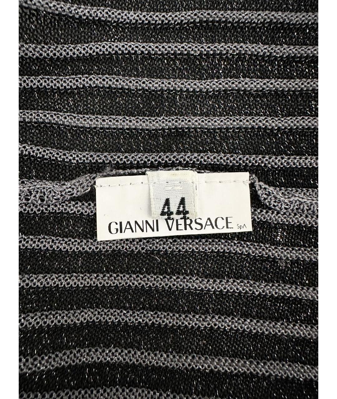 VERSACE COLLECTION Черное платье, фото 8