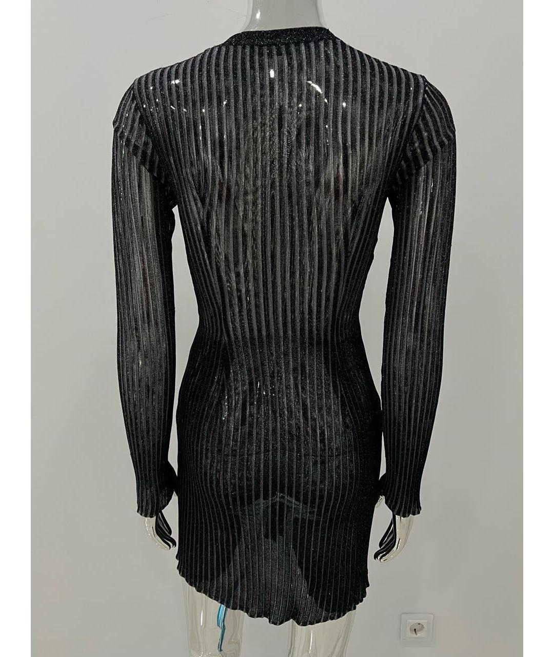 VERSACE COLLECTION Черное платье, фото 4