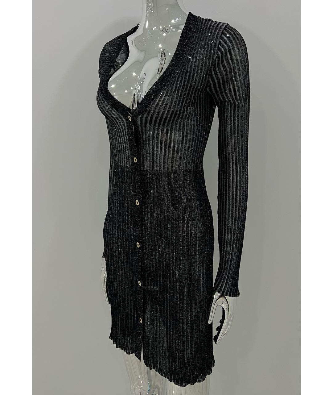 VERSACE COLLECTION Черное платье, фото 3