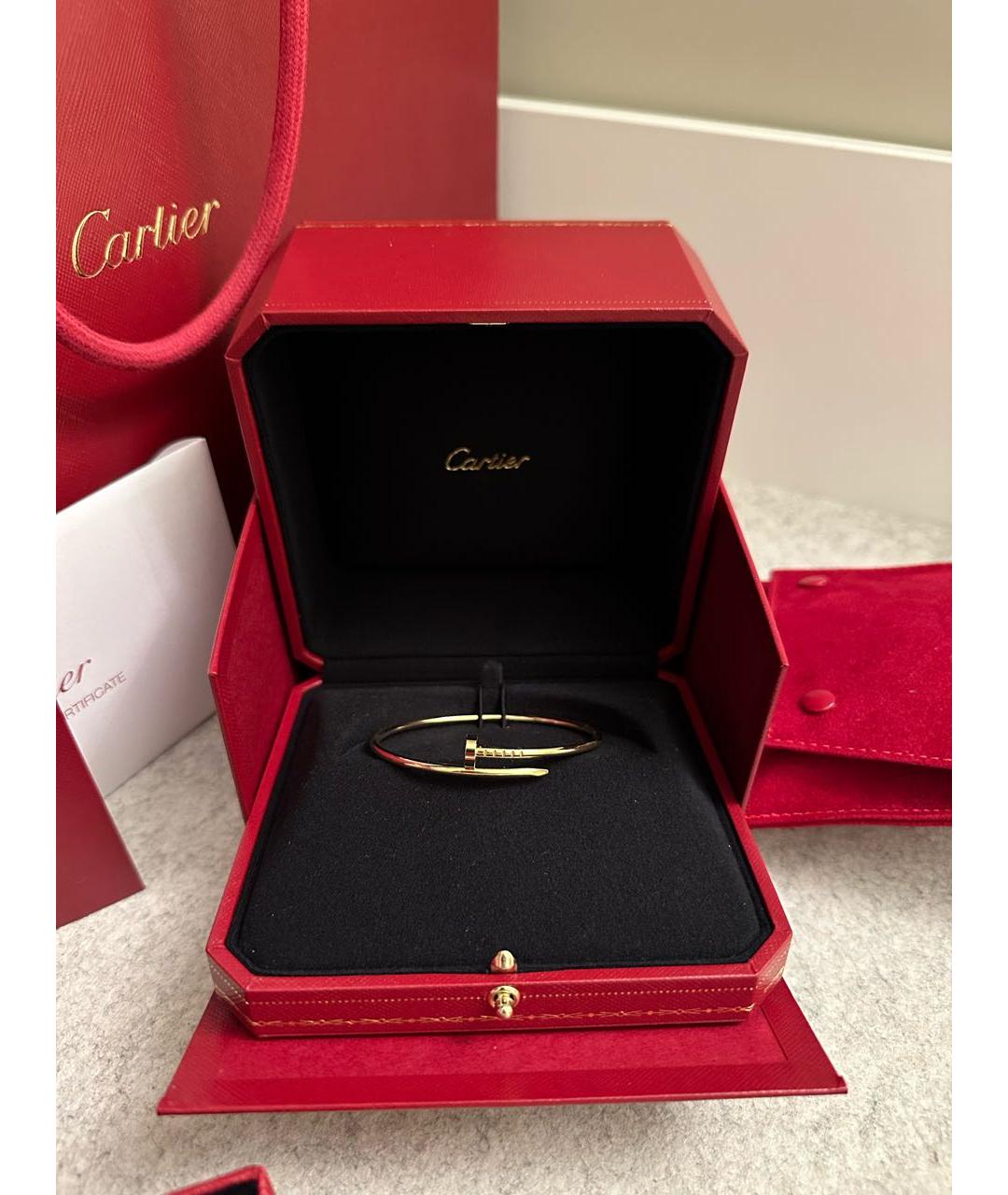 CARTIER Золотой браслет из желтого золота, фото 2