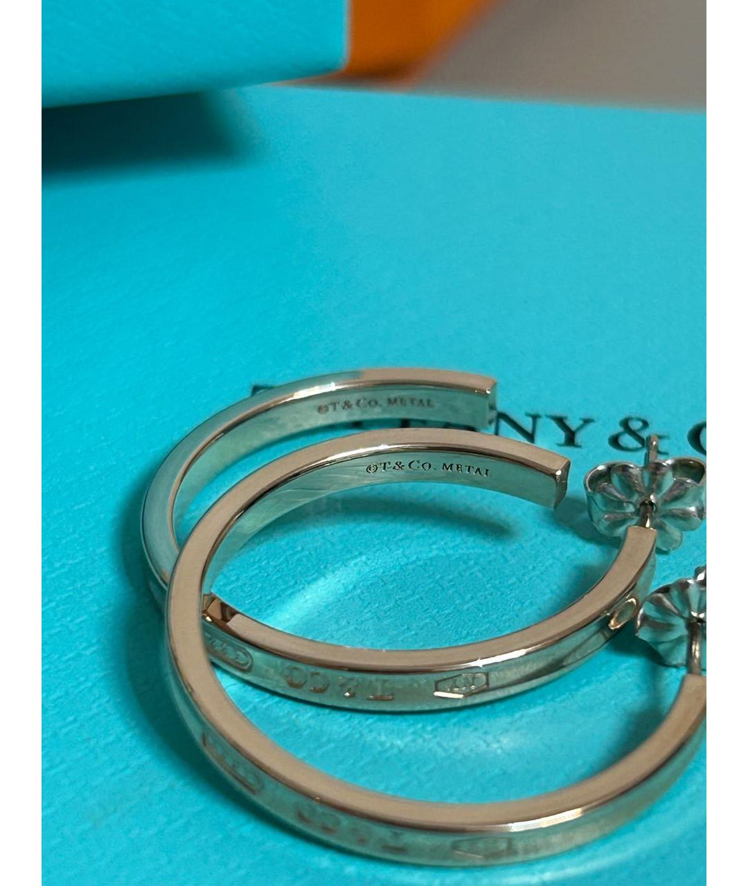 TIFFANY&CO Серебряные серебряные серьги, фото 2