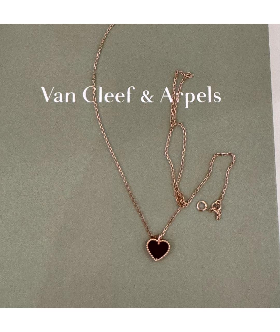 VAN CLEEF & ARPELS Красная подвеска из желтого золота, фото 4