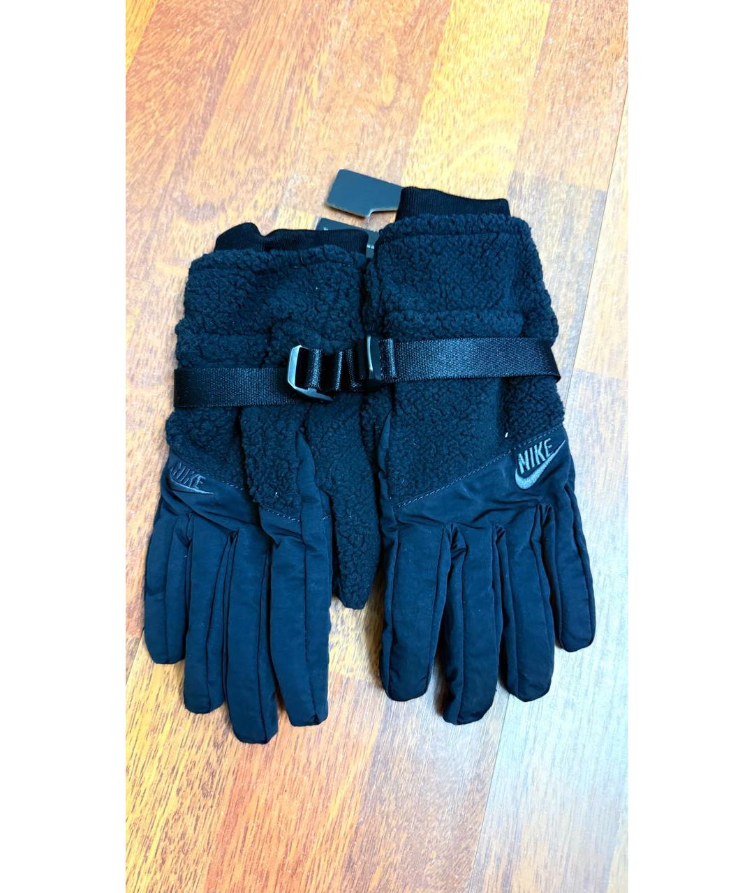 NIKE Черные перчатки, фото 5