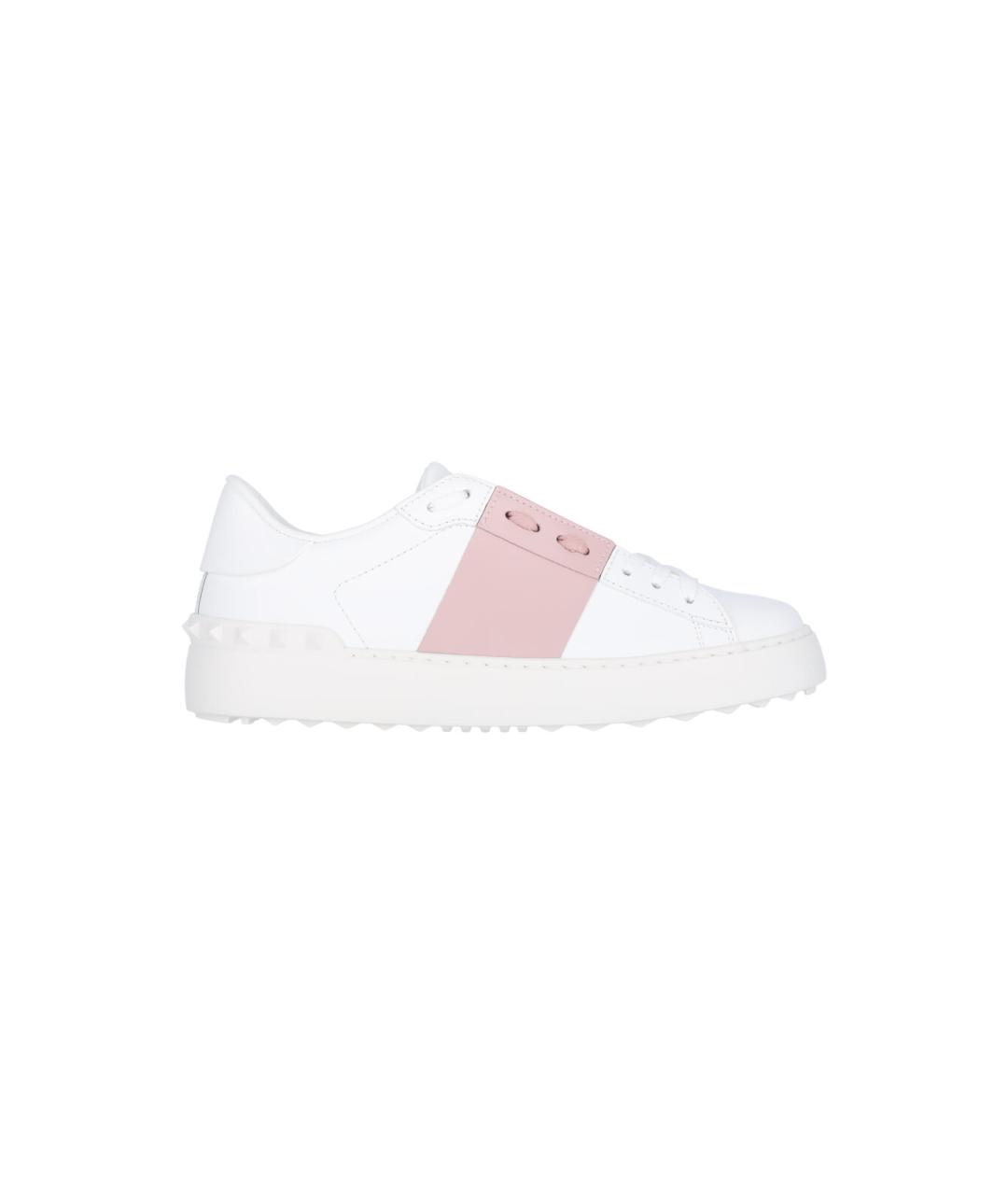 VALENTINO Белые кожаные кеды, фото 1