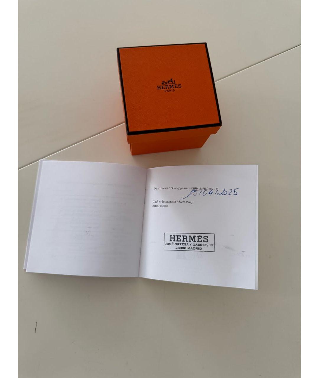 HERMES Серебряное серебряное кольцо, фото 7