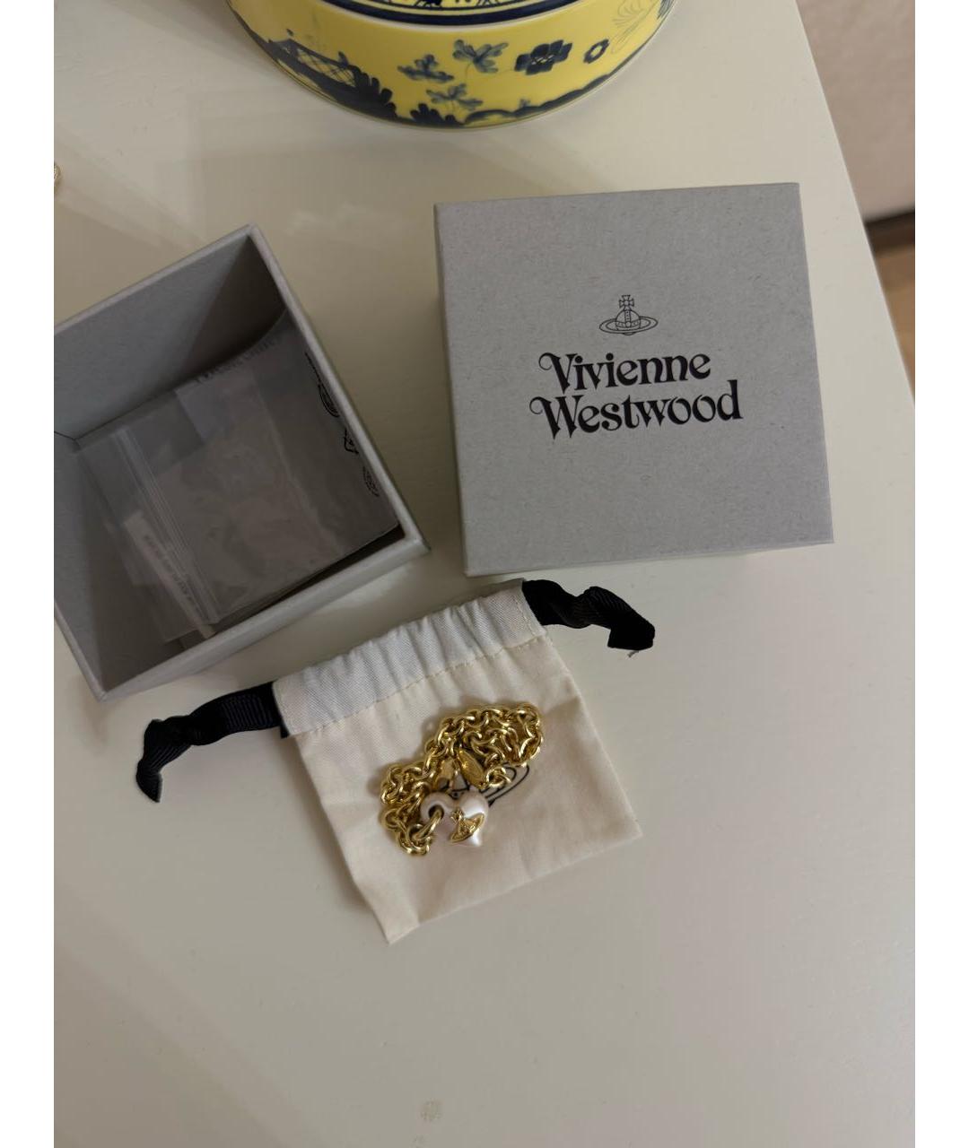VIVIENNE WESTWOOD Золотой браслет, фото 3