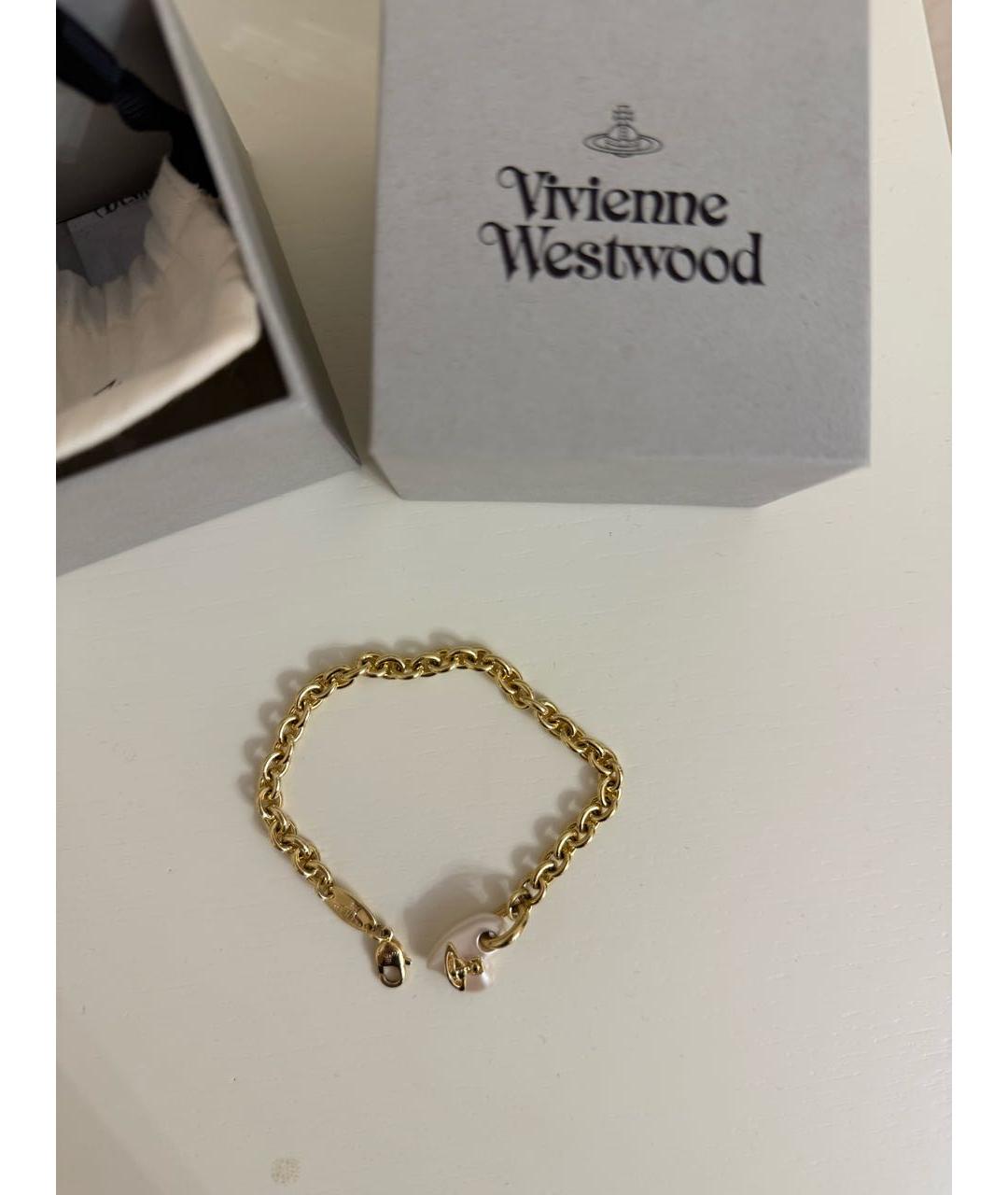 VIVIENNE WESTWOOD Золотой браслет, фото 4