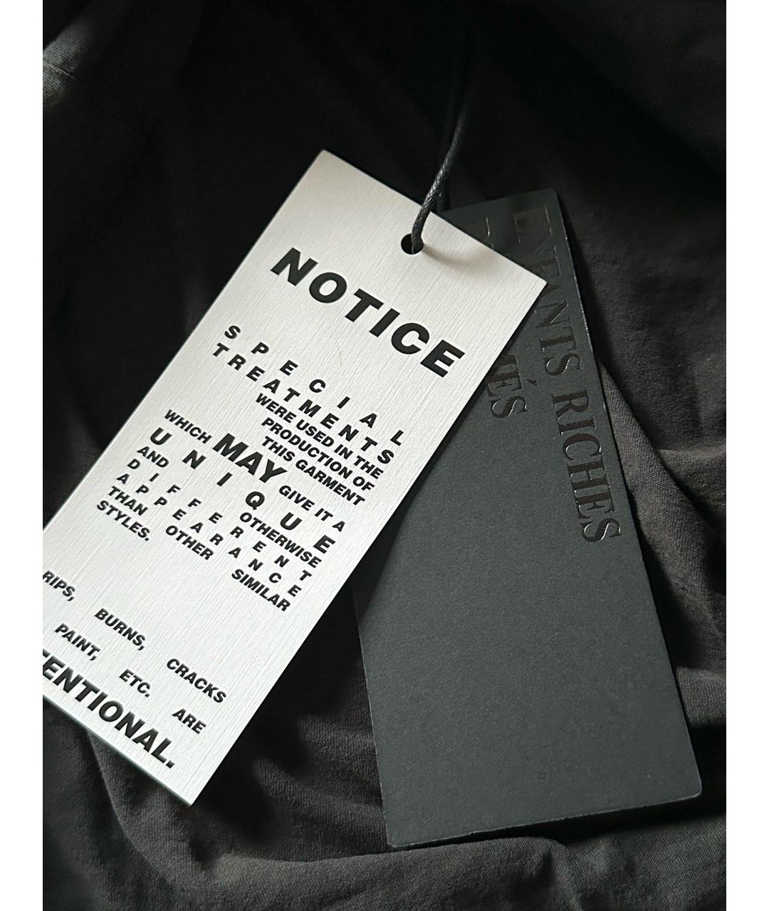 Enfants Riches Déprimés Черная хлопковая футболка, фото 7