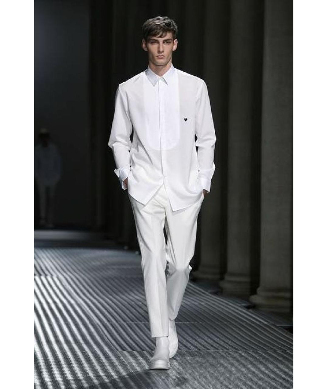 BARRETT Белая хлопковая классическая рубашка, фото 2