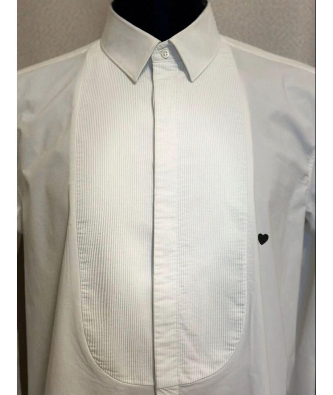 BARRETT Белая хлопковая классическая рубашка, фото 5