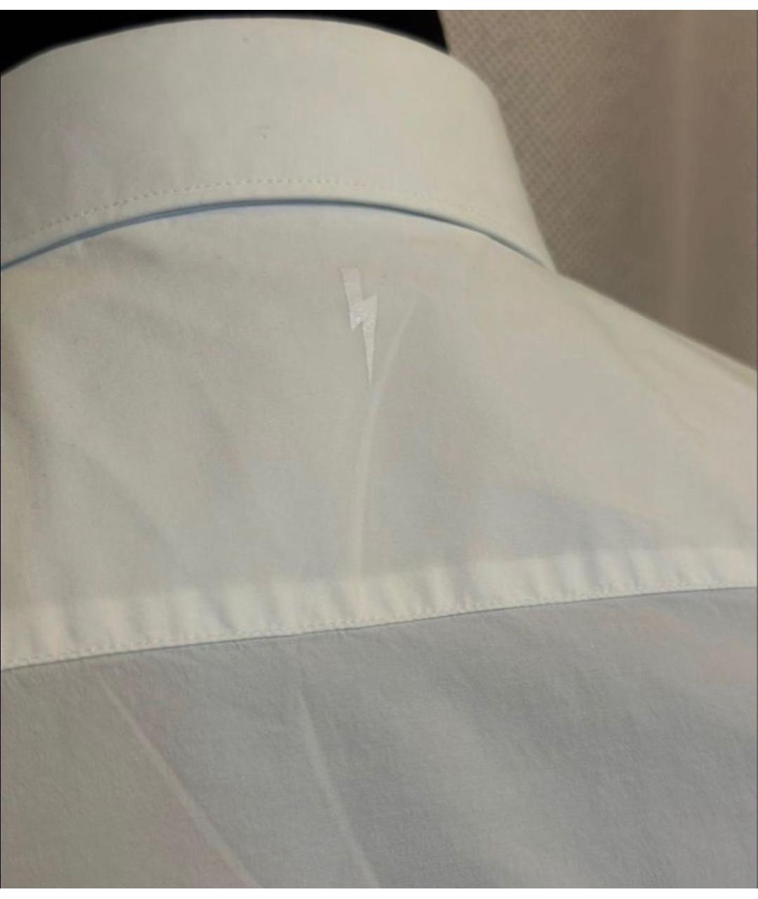 BARRETT Белая хлопковая классическая рубашка, фото 6