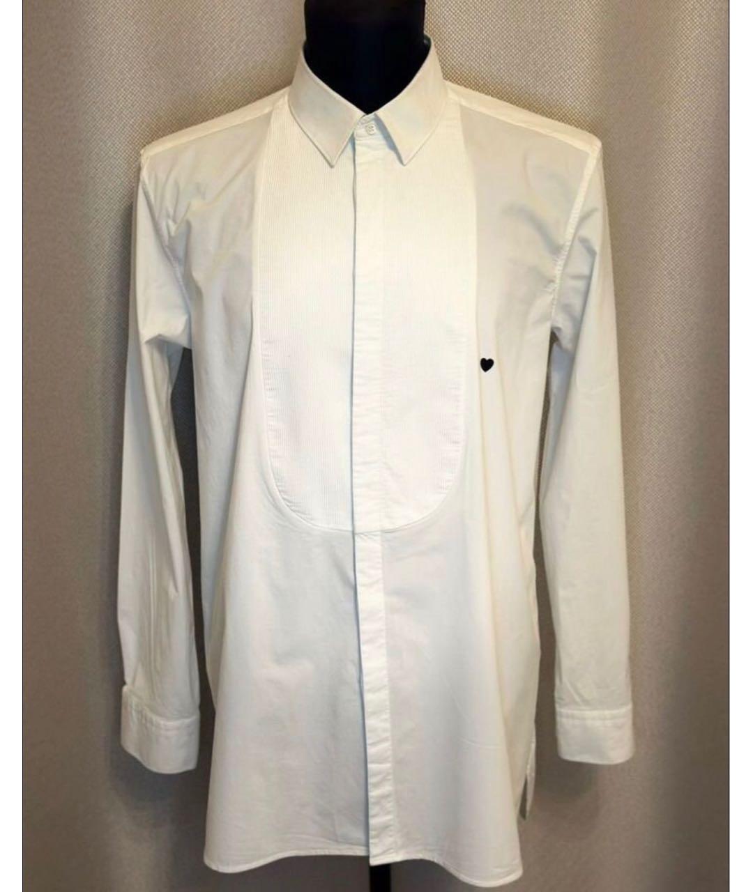 BARRETT Белая хлопковая классическая рубашка, фото 9