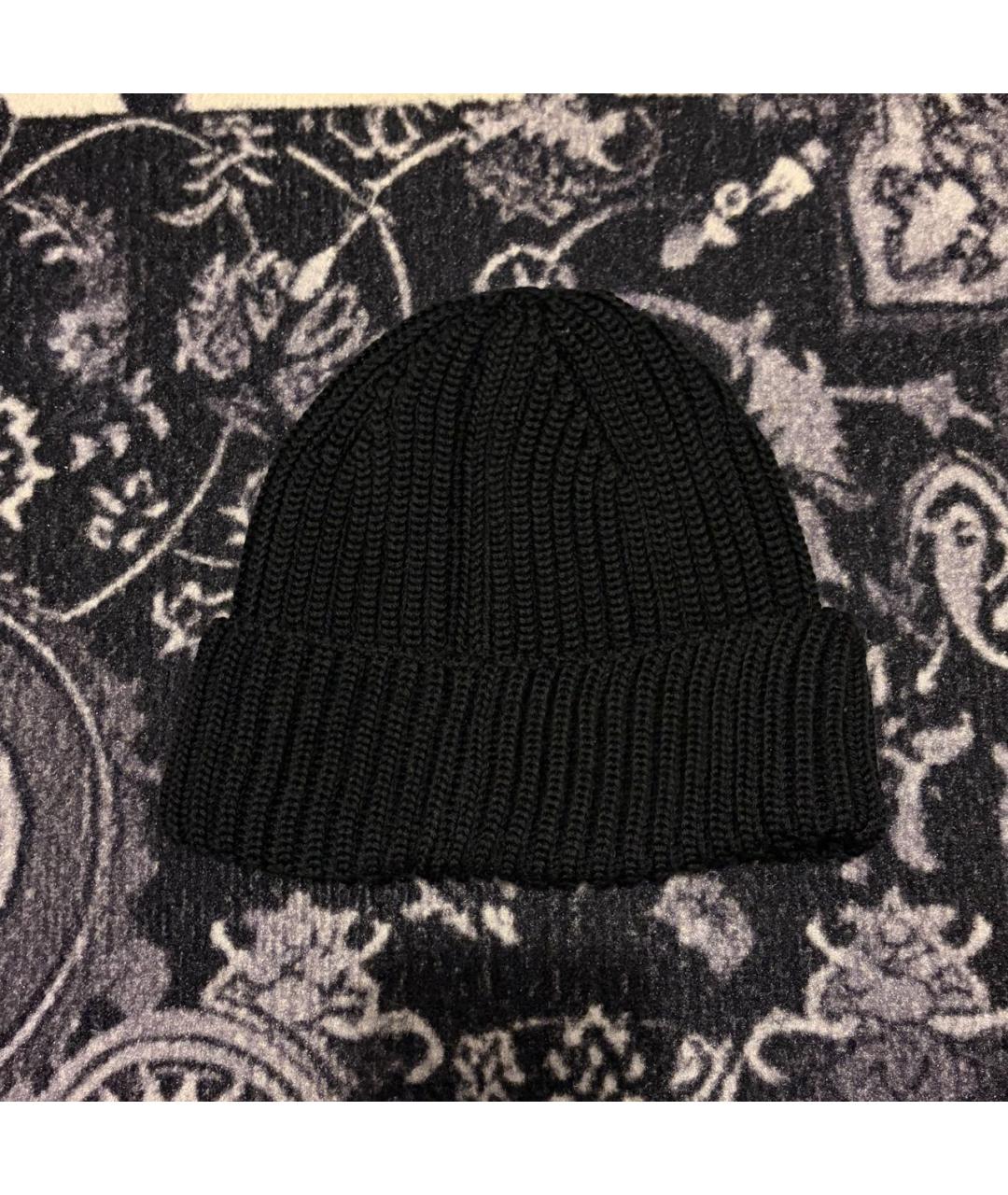 CP COMPANY Черная шерстяная шапка, фото 2