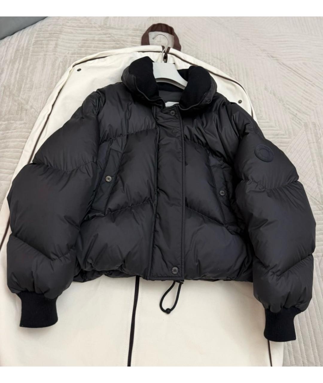 HERMES Черный пуховик, фото 2